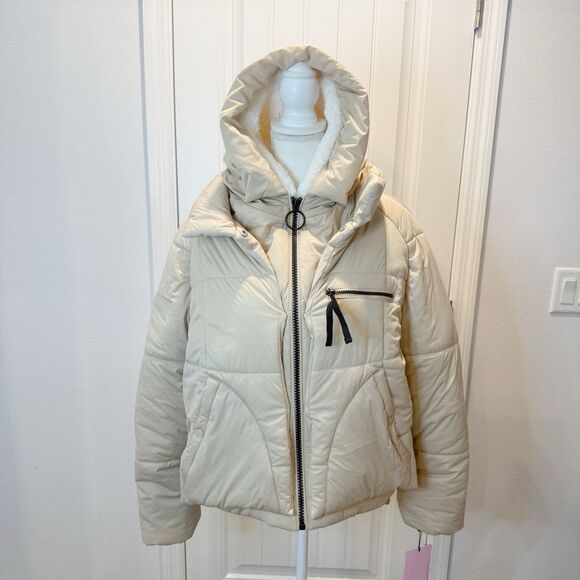 New AVEC LES FILLES Women's Size Medium Cold Weather Warm Puffer Jacket - Picture 8 of 16